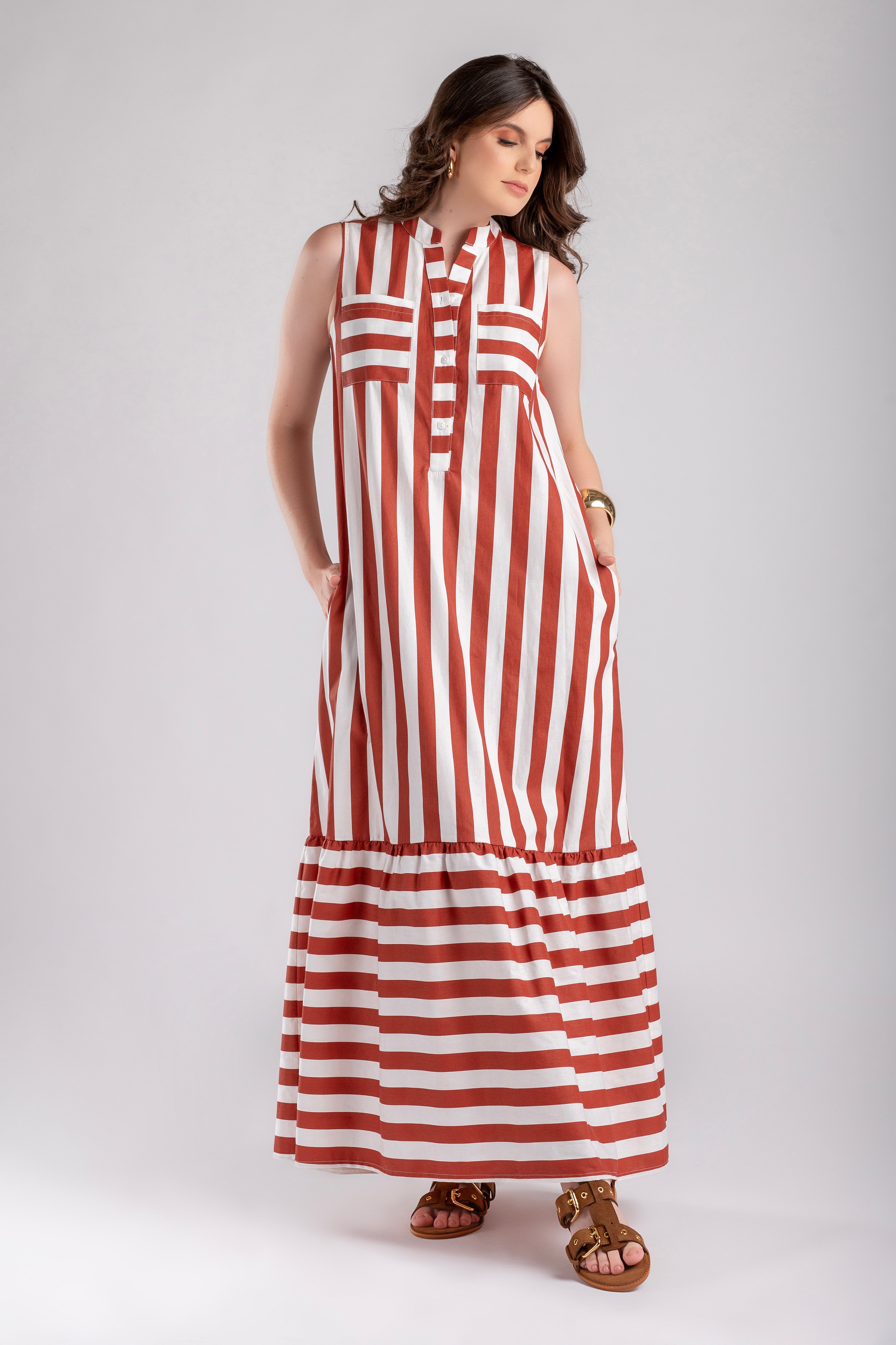 Vestido longo Jade