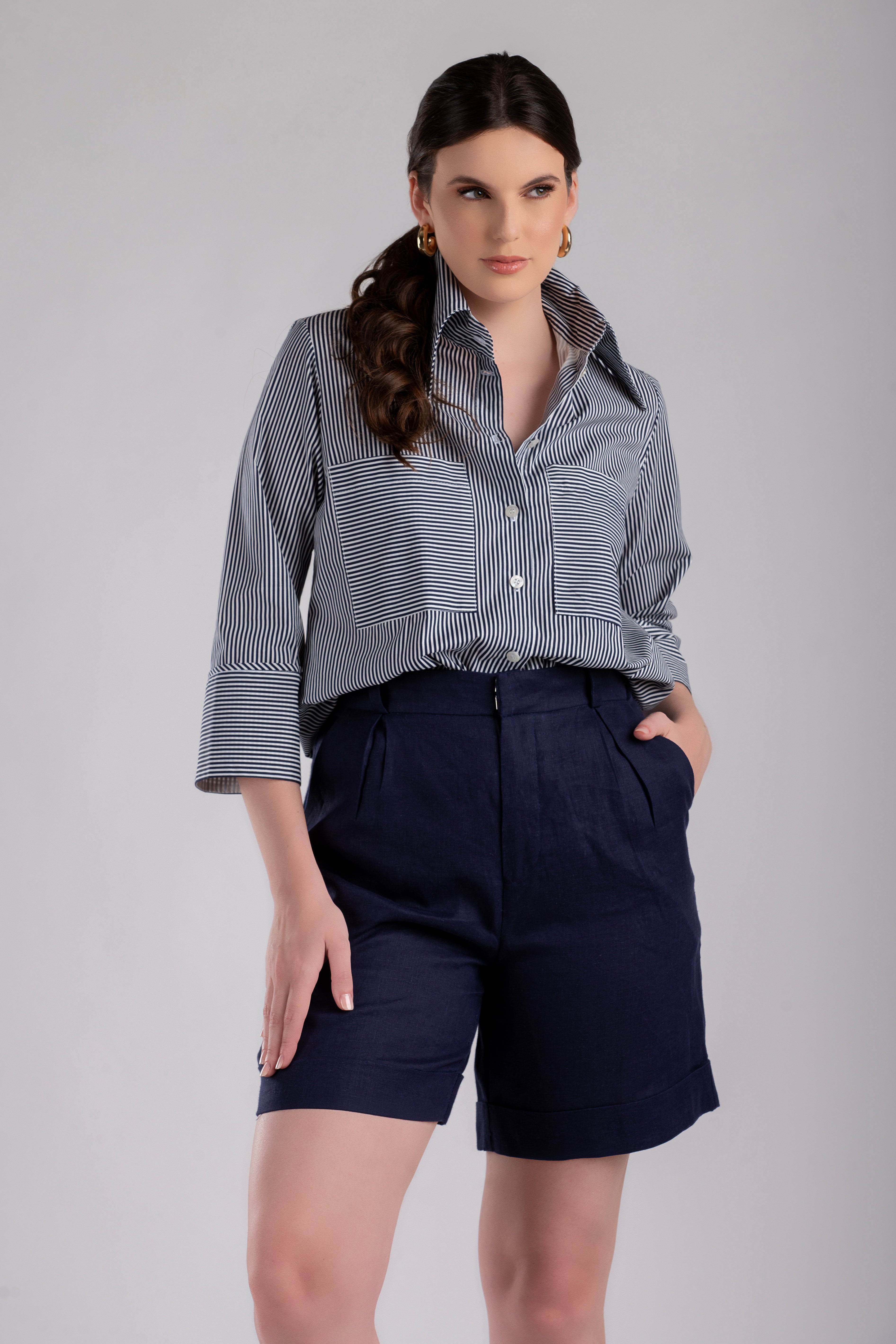 Camisa Curta Gabrielle