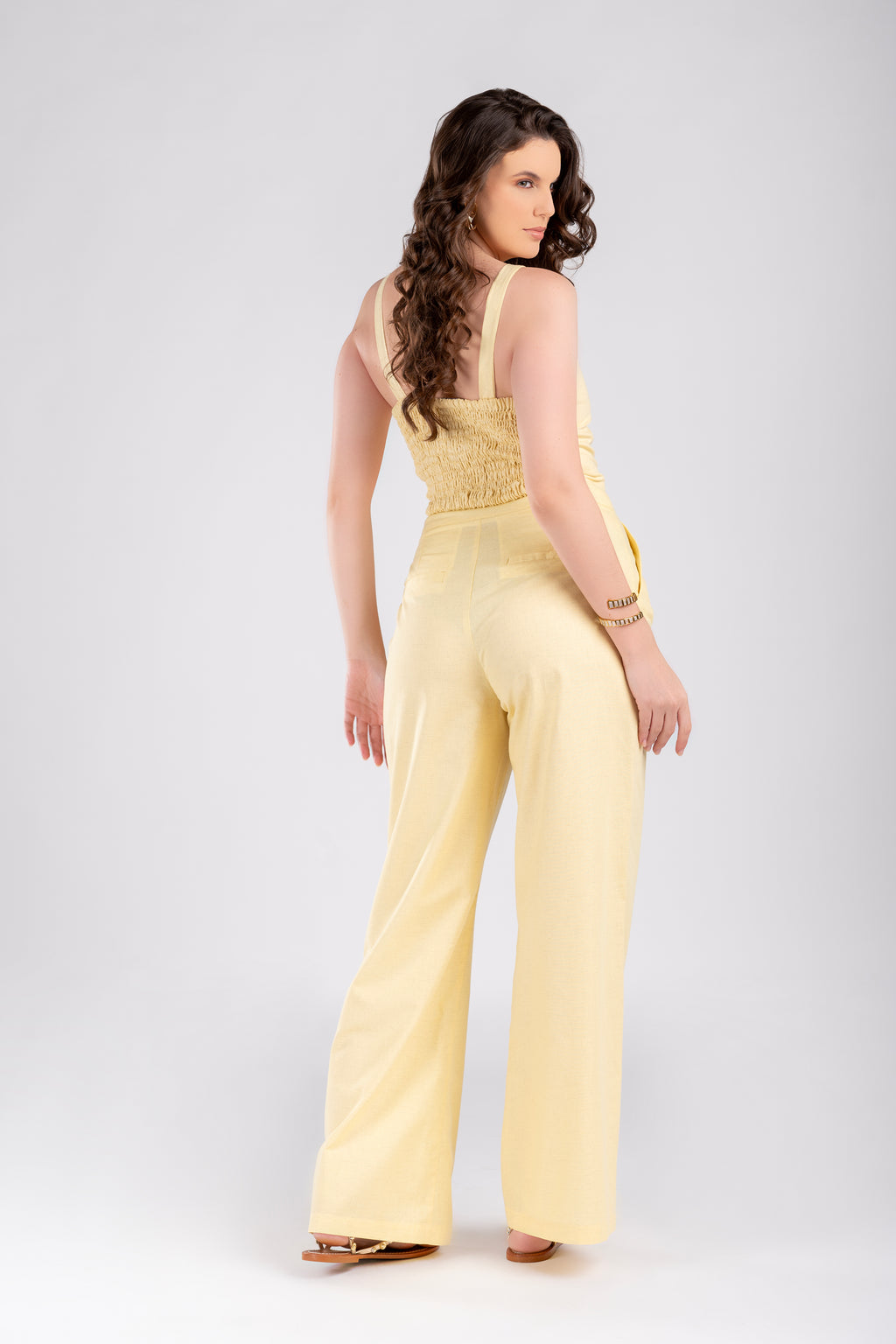 Calça pantalona Colétte