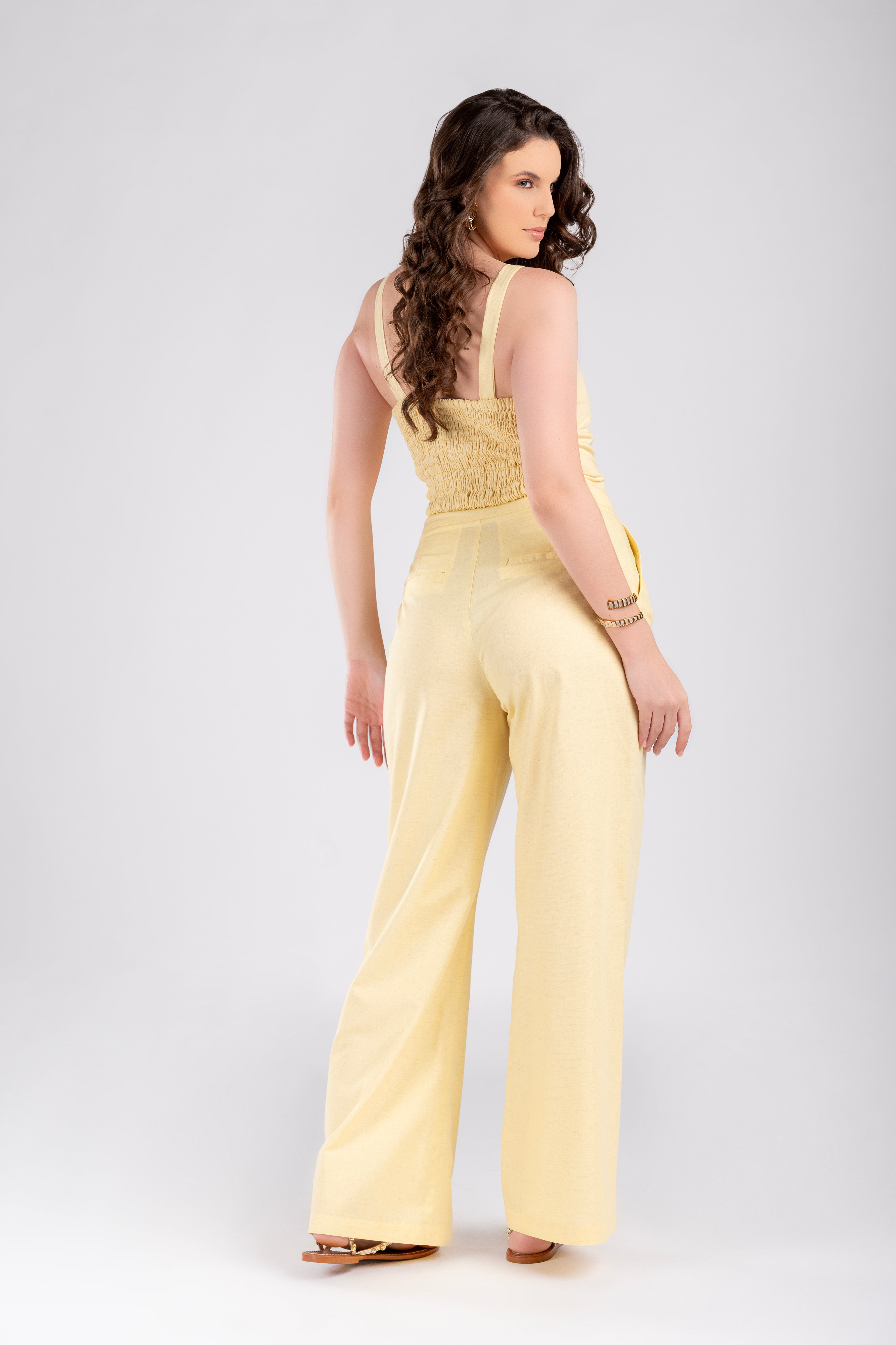 Calça pantalona Colétte